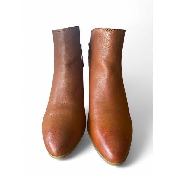 Frye Shoes - Frye Women’s 6.5 Judith Double Zip Leather Ankle Boot Brown Classic Boho Luxury